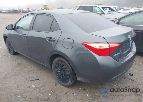 2017 Toyota Corolla Le из США, поврежденный, VIN 2T1BURHE3HC854726